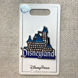Disney Parks Disneyland Resort Jeweled Sleeping Beauty Castle Pin